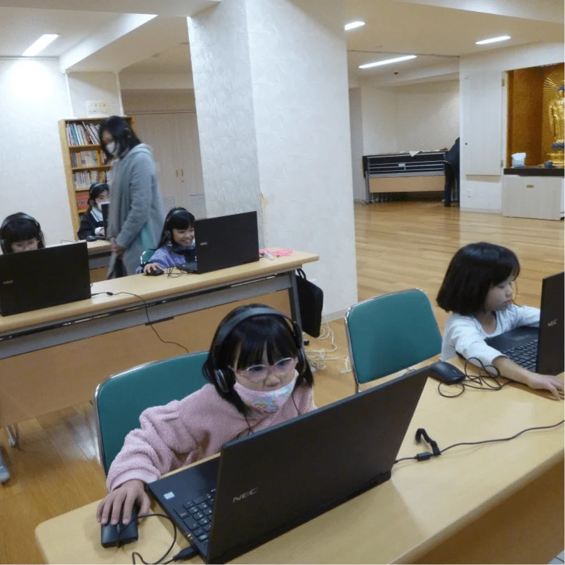 学習・入浴・自由時間